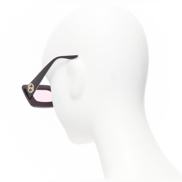 🔥100% Authentic Gucci Hollywood Forever Rectangular Sunglasses with Crystals🔥 - Picture 5 of 13